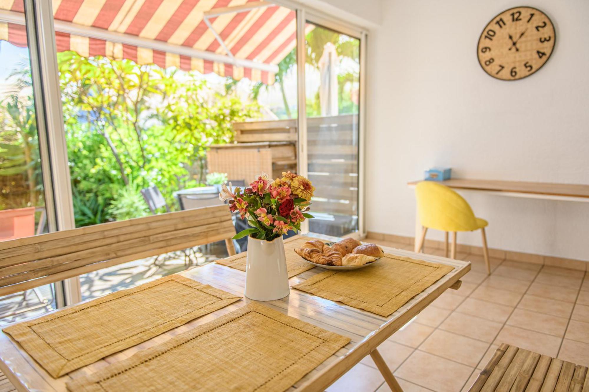 Le Jardin Des Tuit Tuit * Vue Mer * Cozy Saint-Leu Exterior foto